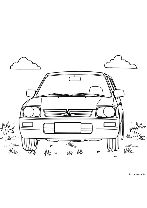 Mitsubishi Ausmalbilder