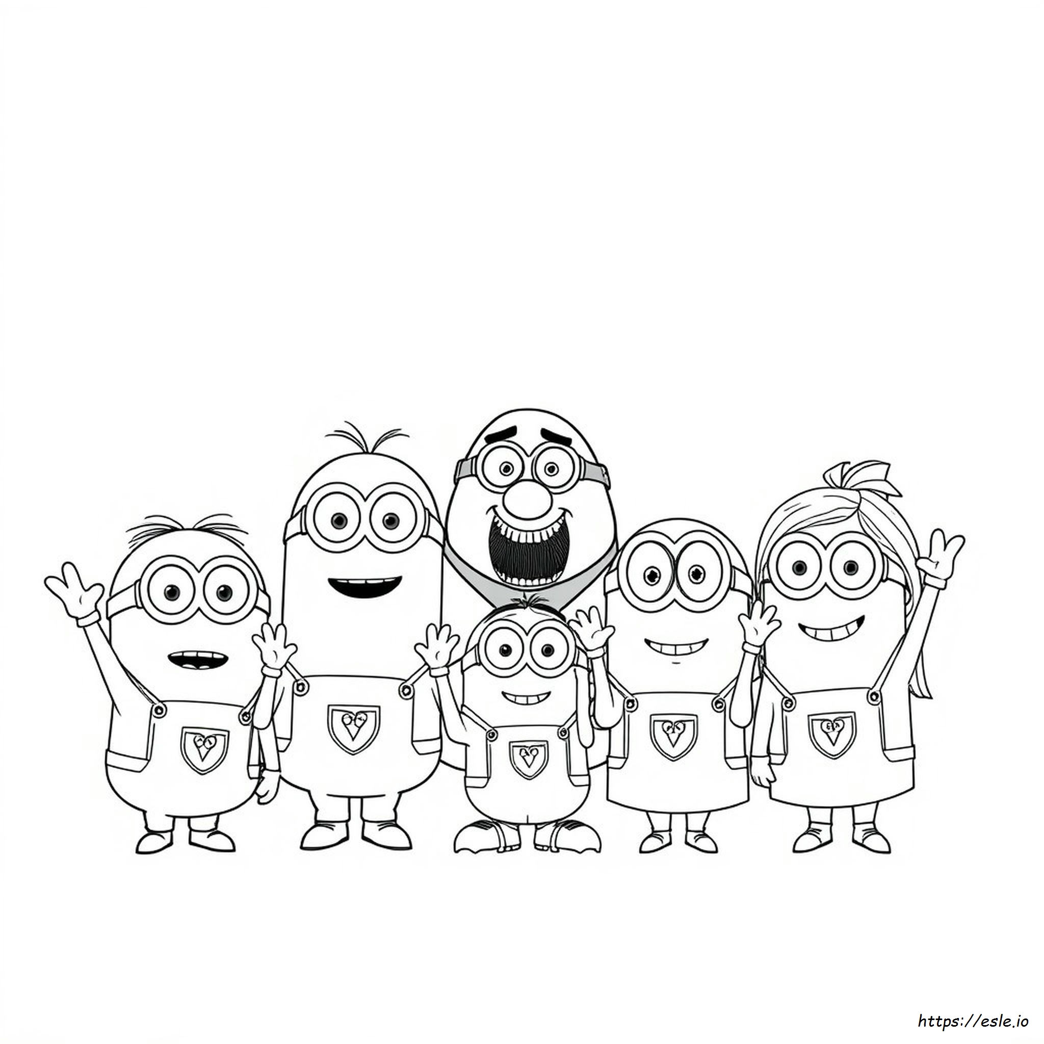 Mi Villano Favorito 3 Dibujos Para Colorear