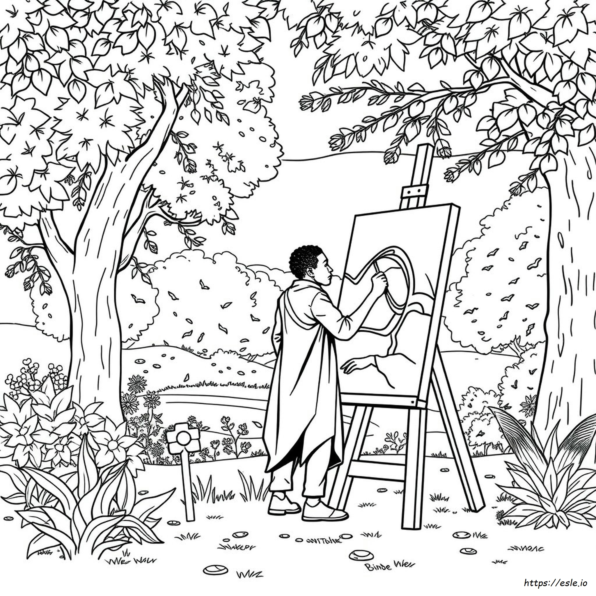 Desenhos Para Colorir Kehinde Wiley