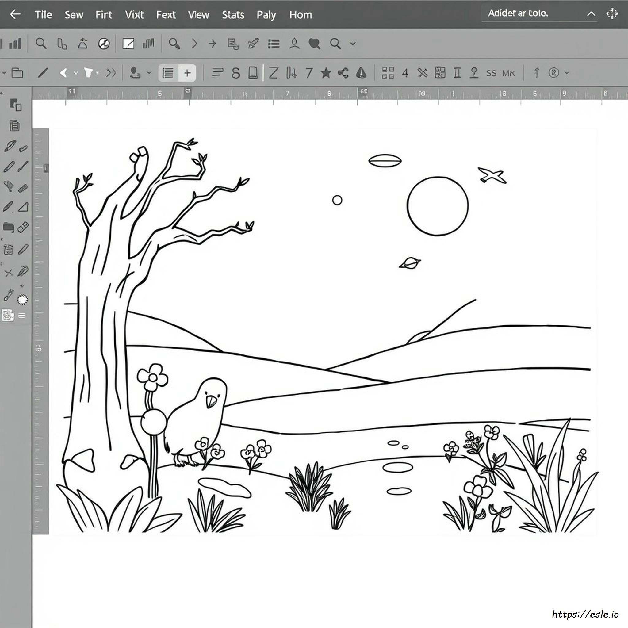 Mewarnai Artboard Di Illustrator