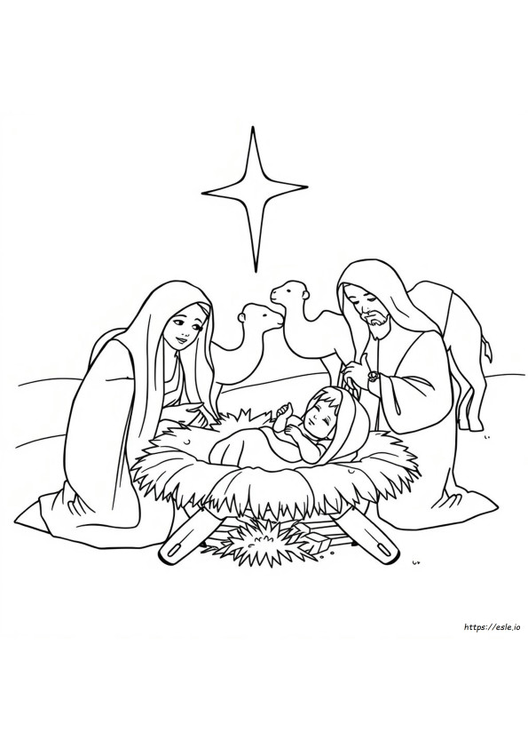 Bijbelse Kerst Kleurplaten