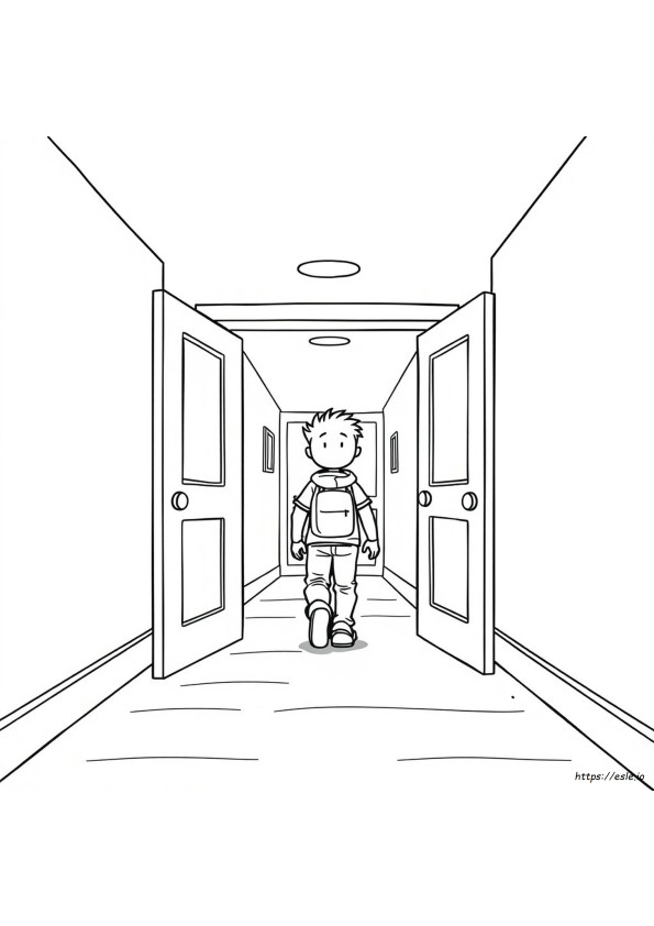 Portas De Emboscada Para Colorir