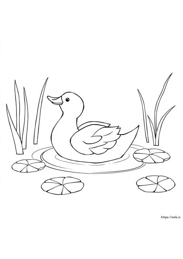 Patinho De Papel Para Colorir