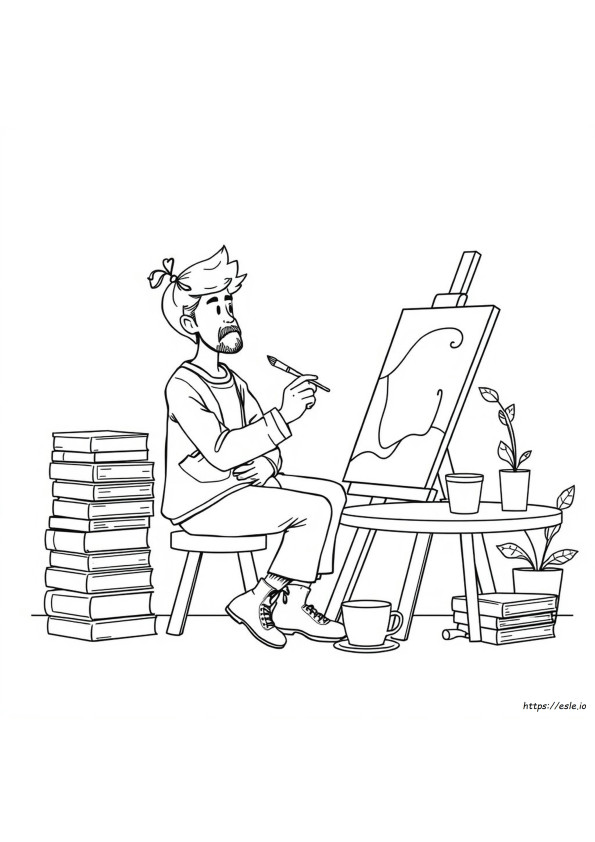 Páginas Para Colorear Estilo Indie