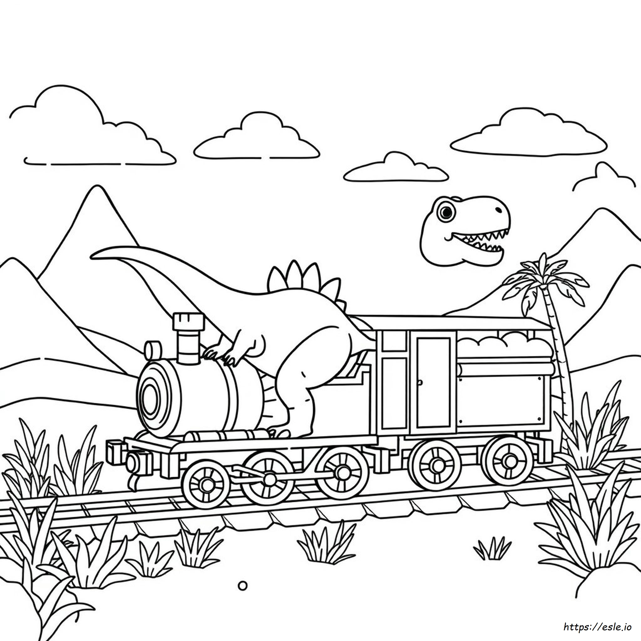 Free Printable Dinosaur Train Coloring Pages