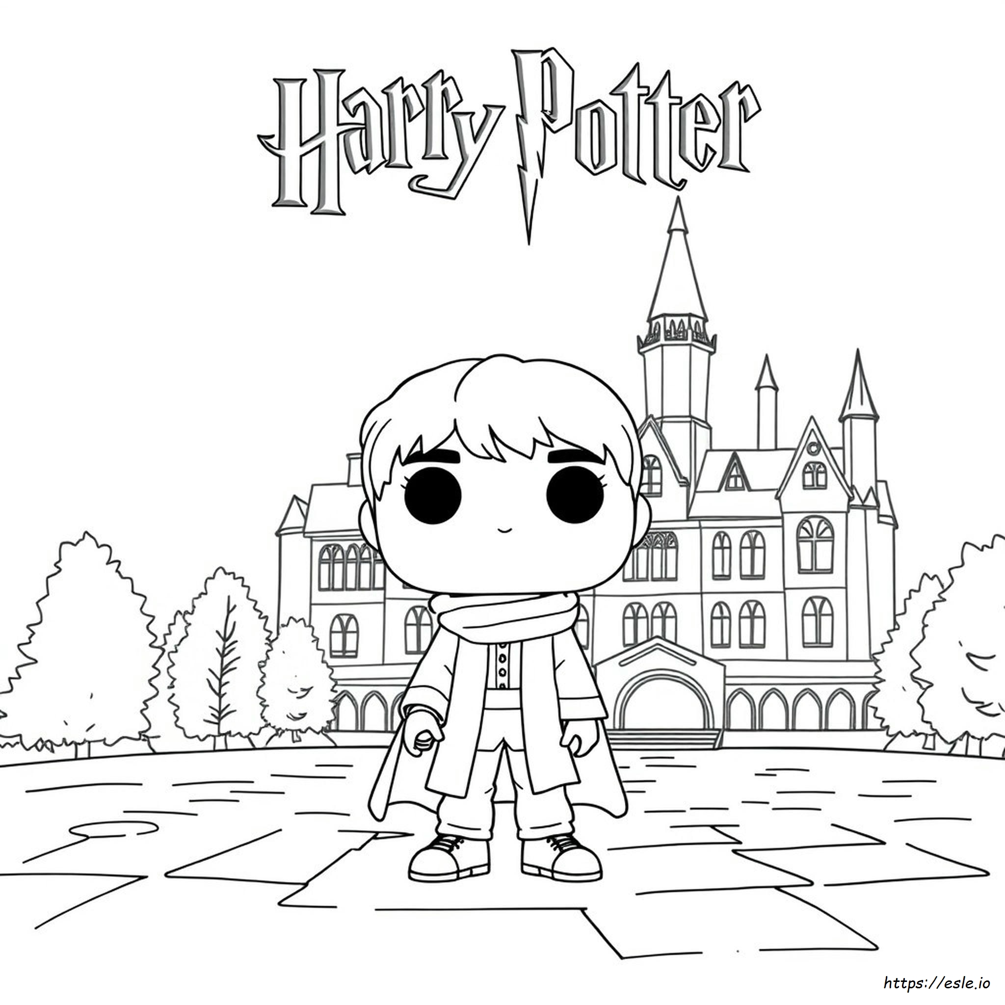 Harry Potter Funko Pop Boyama Kitabı