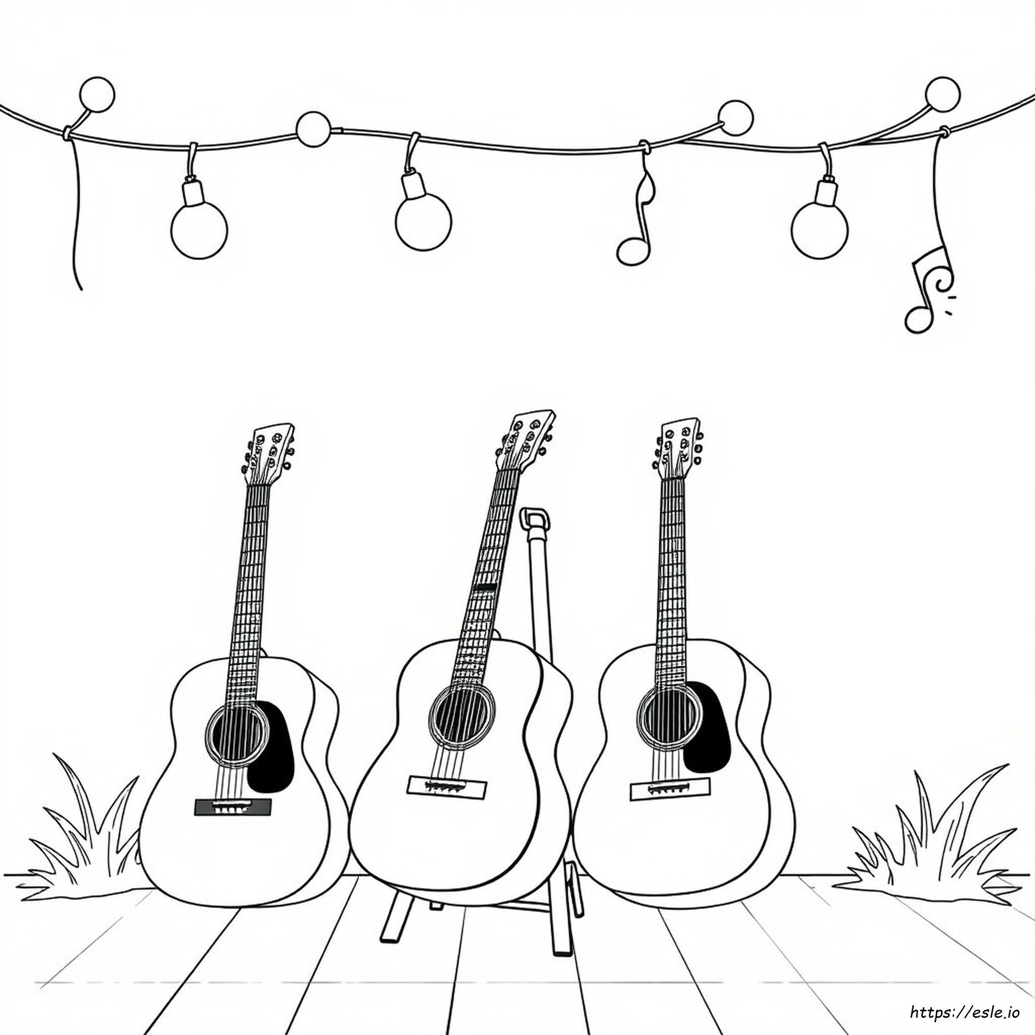 Gitarre Malvorlagen Für Erwachsene