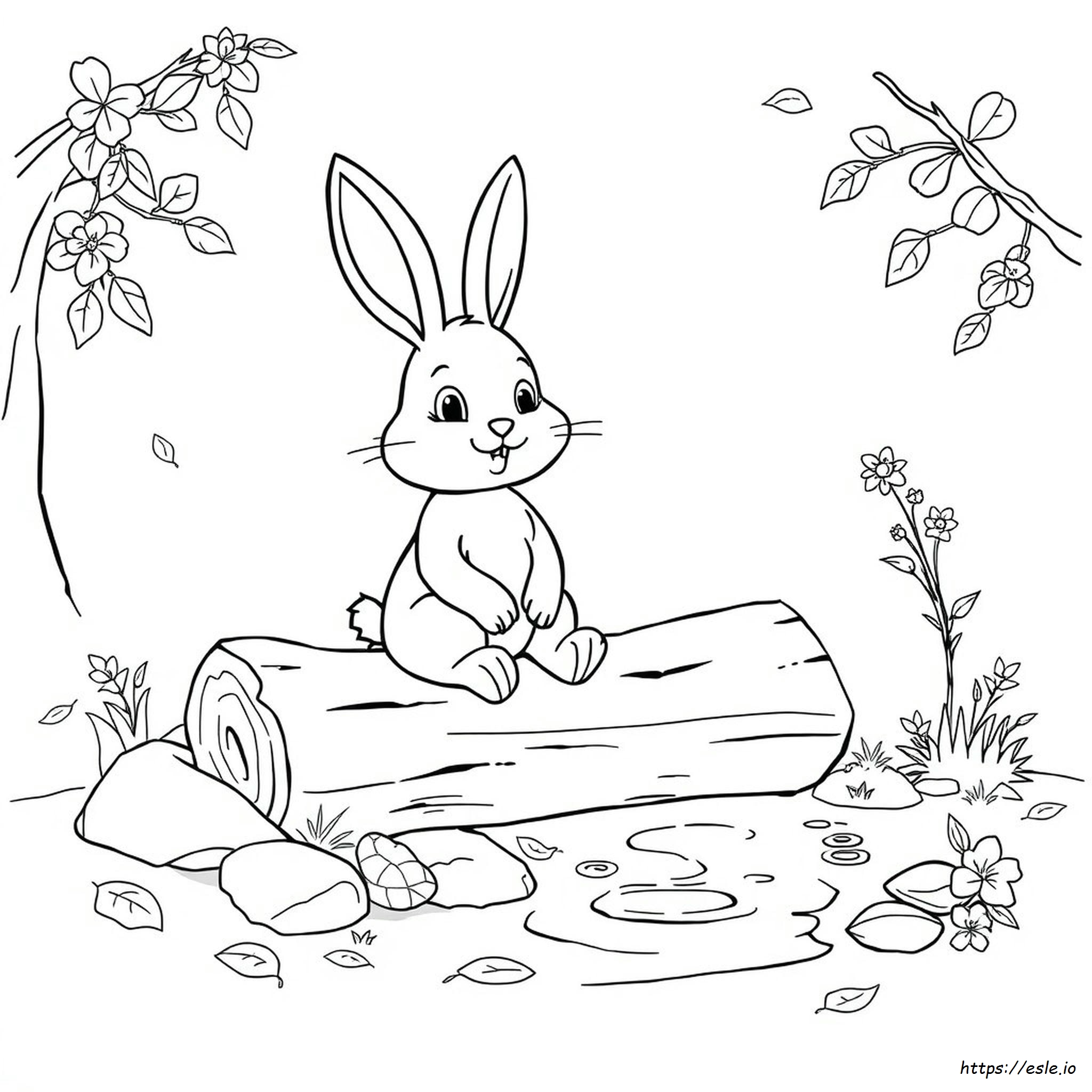 Mr Hopps Coloring Page