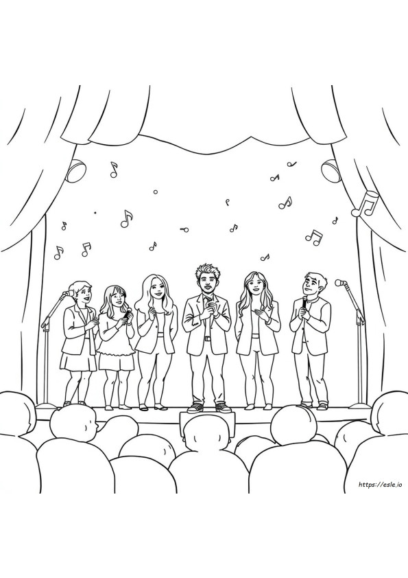 Disegni Di Pitch Perfect Da Colorare