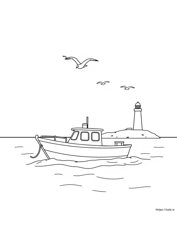Comment Colorier Un Bateau
