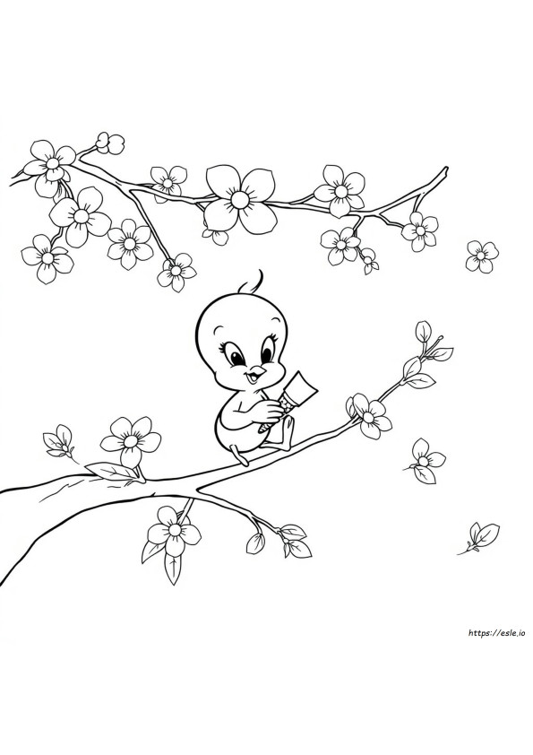 Tweety Bird Coloring