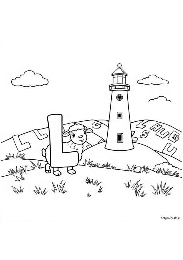 Letterland Coloring Pages
