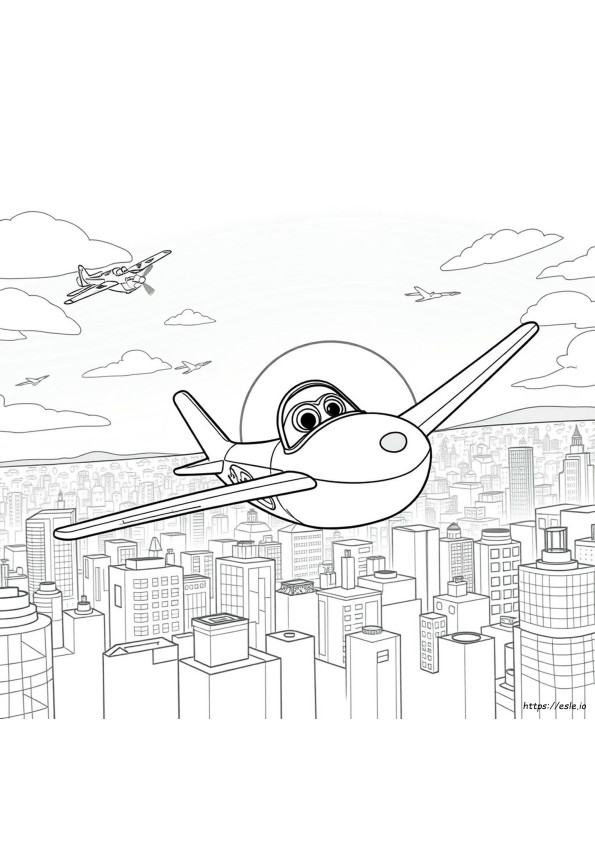 Disney Planes Coloring Pages