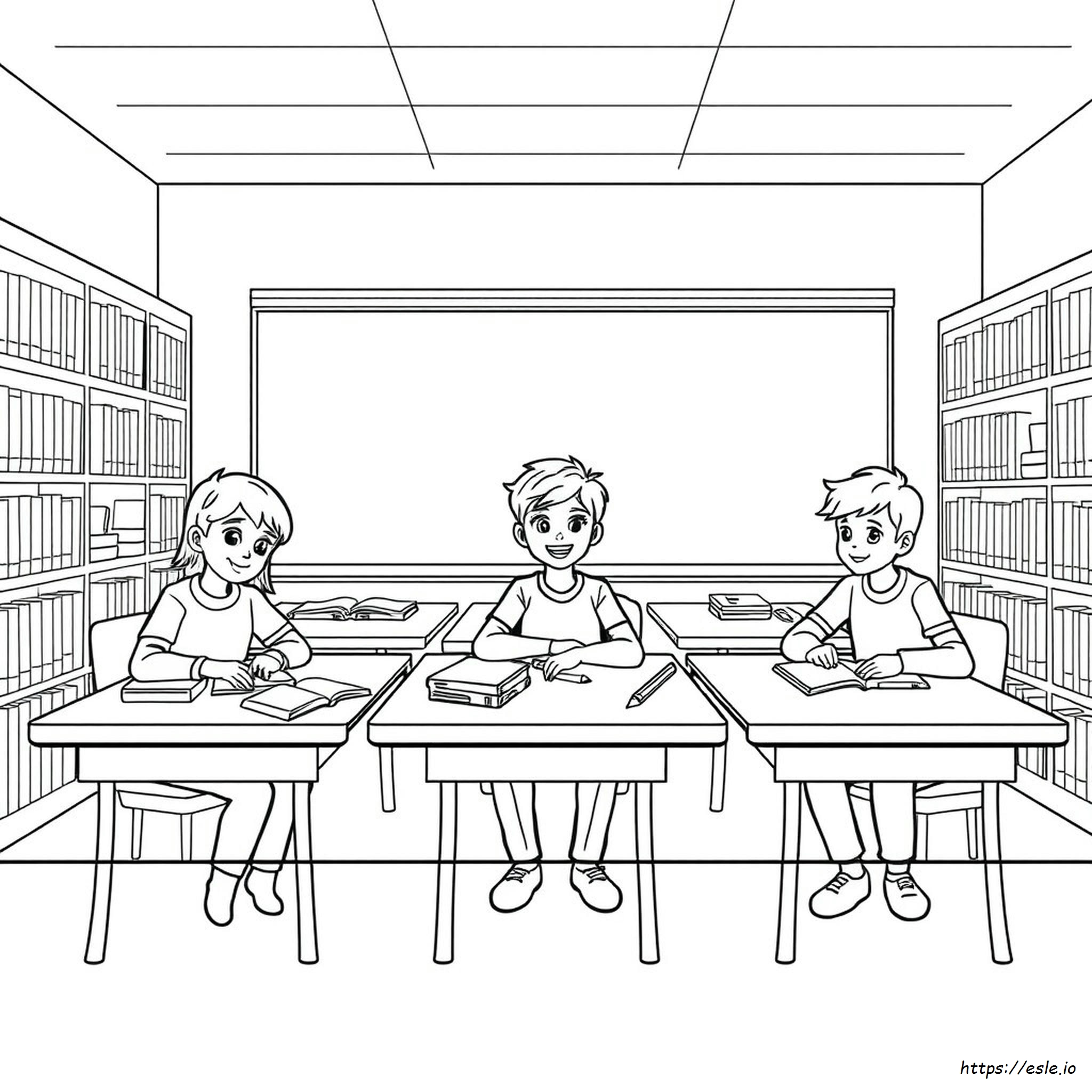 Sekolah Menengah Atas Gambar Mewarnai Pdf