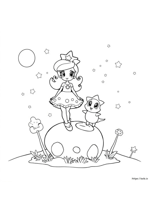 Rosalina Ausmalbilder