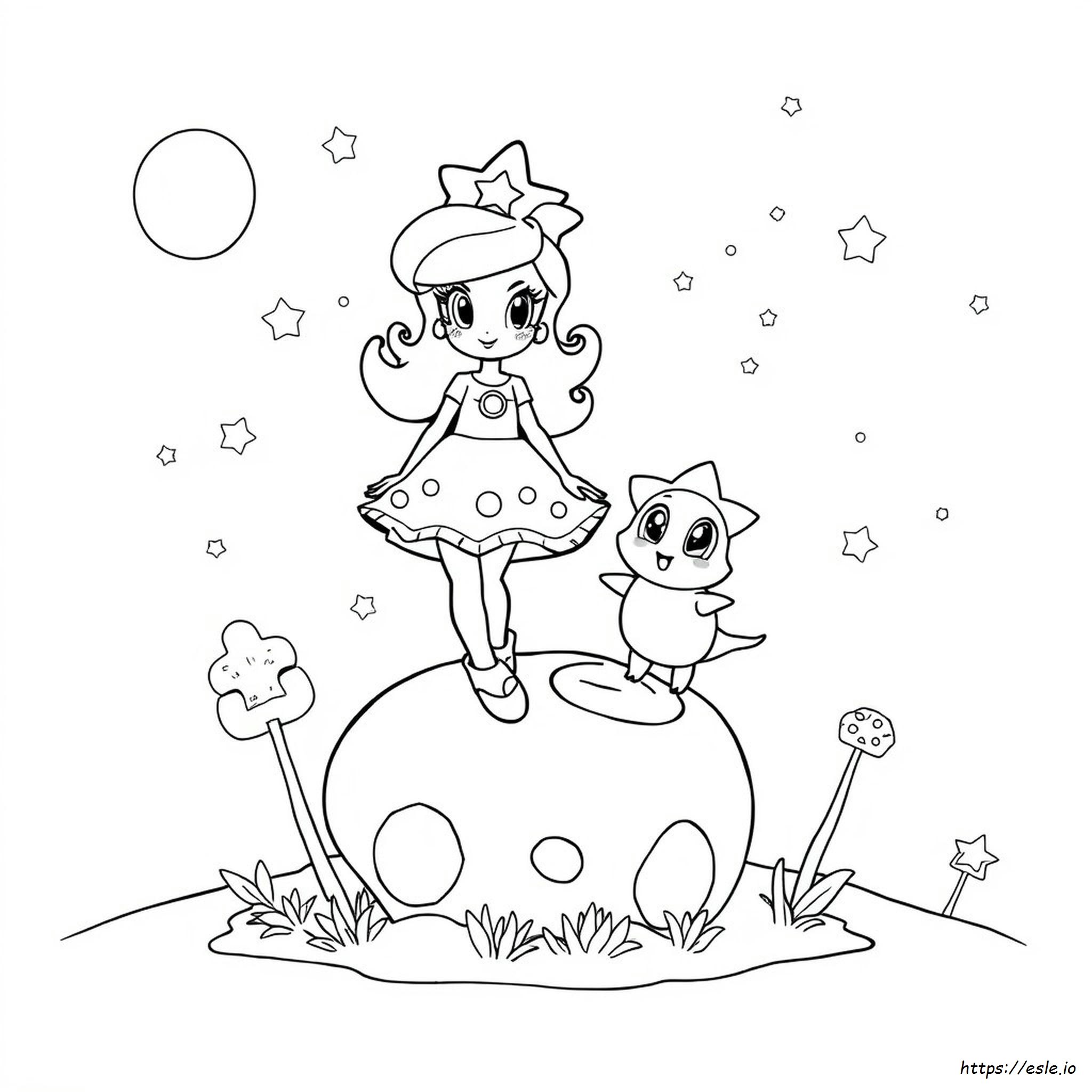 Rosalina Para Colorear