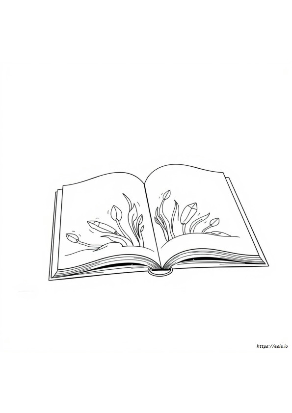 Coloring Book With Black Pages