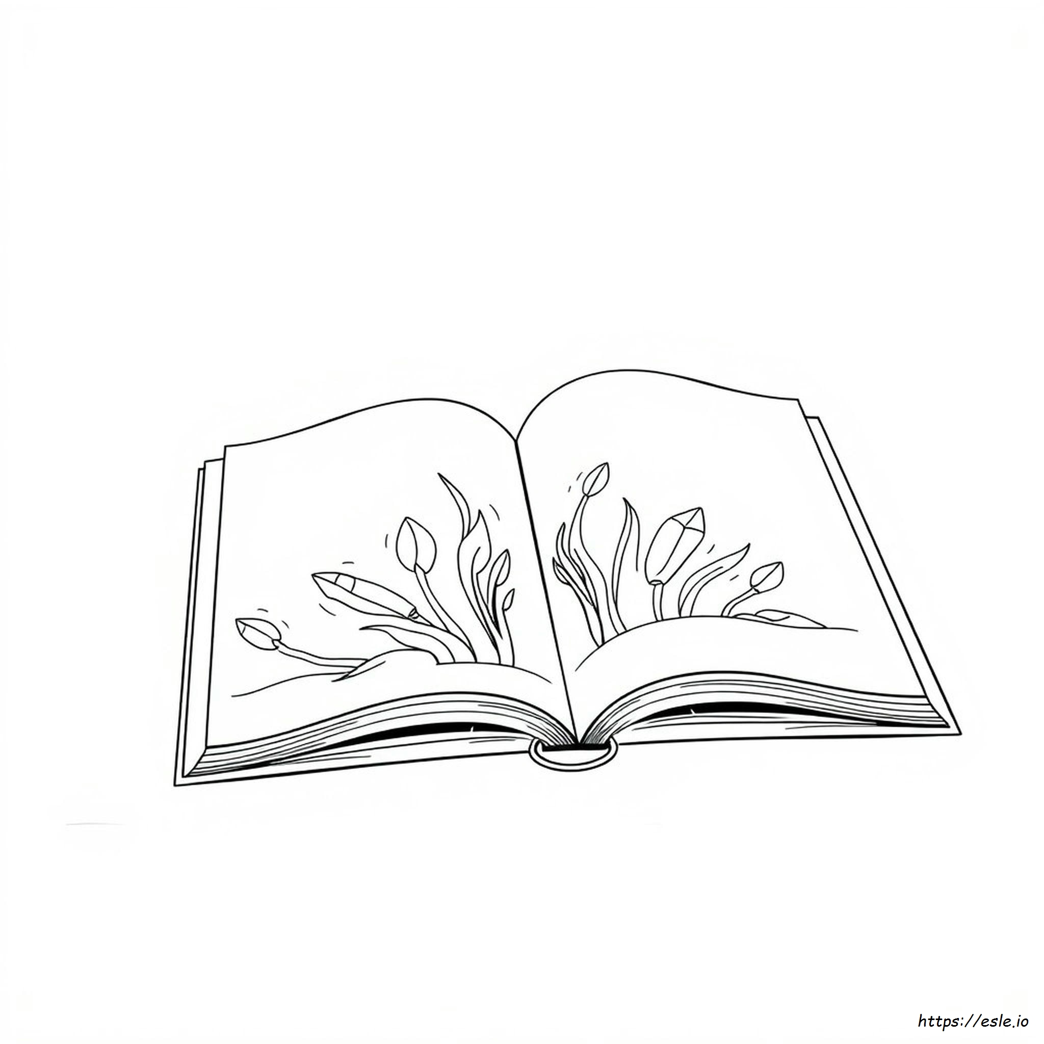 Buku Mewarnai Dengan Halaman Hitam