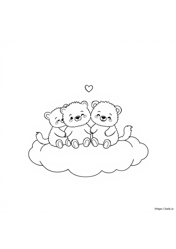 Fuzzy Pals Coloring