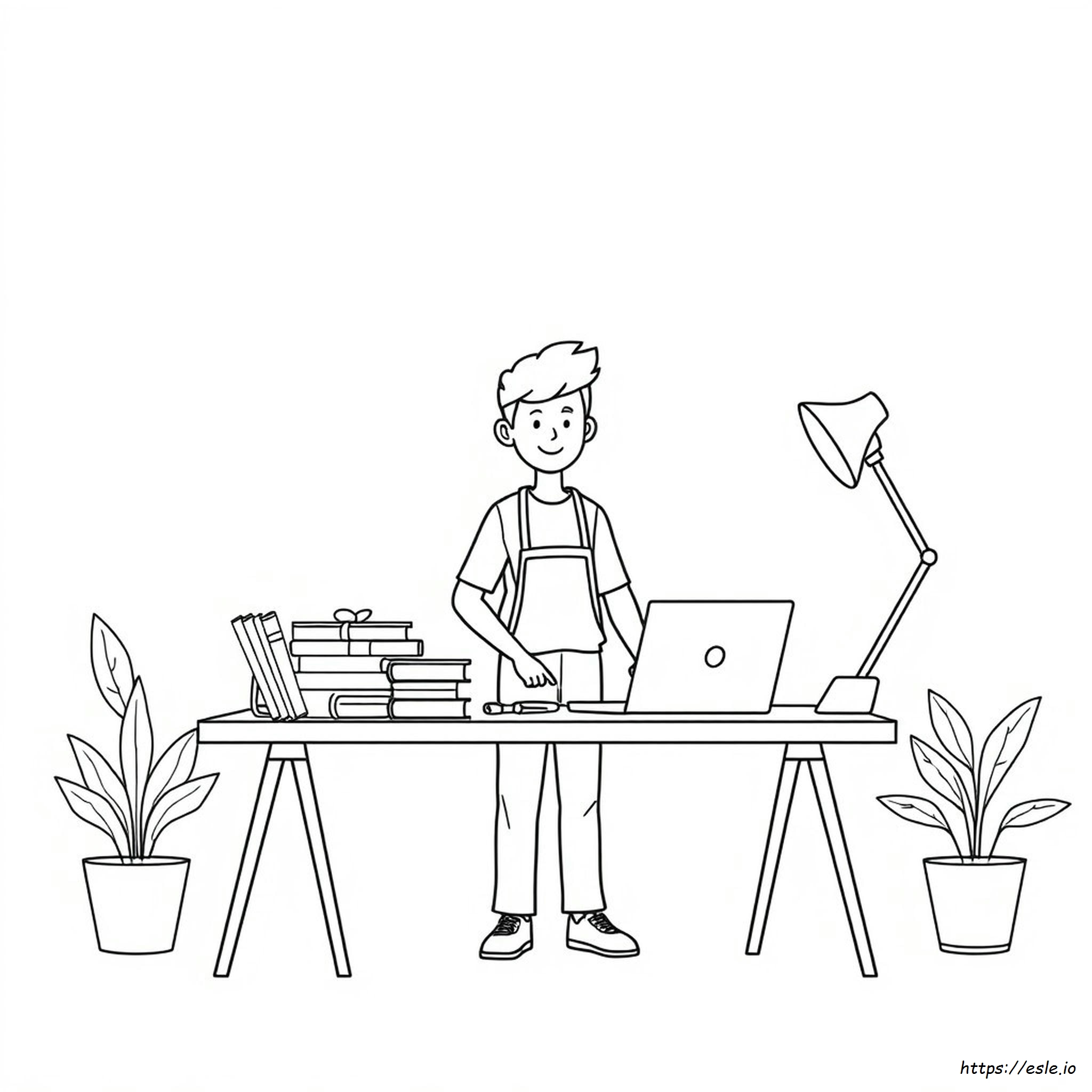 Disegni Di Lavori Da Colorare