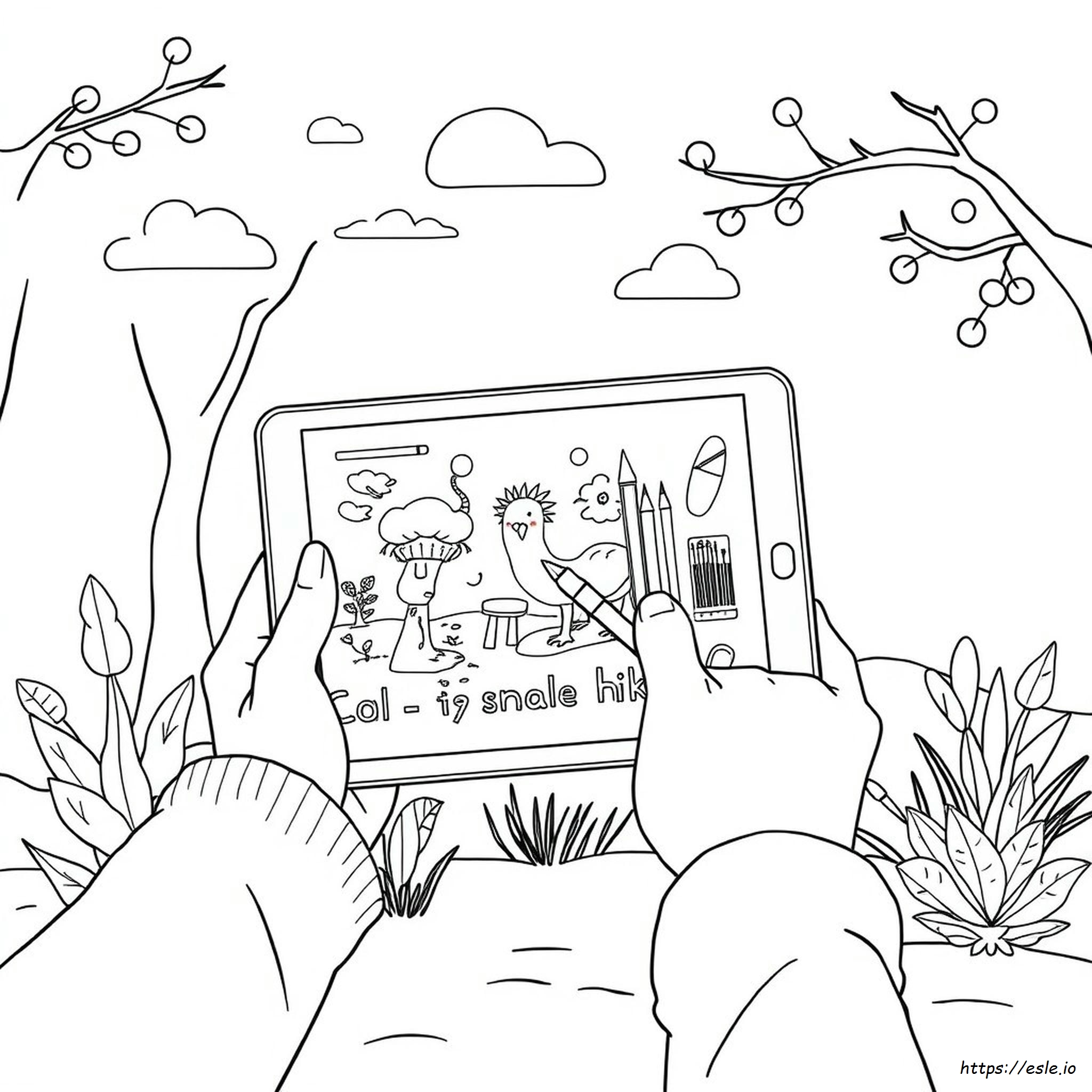 como-colorir-desenhos-no-procreate