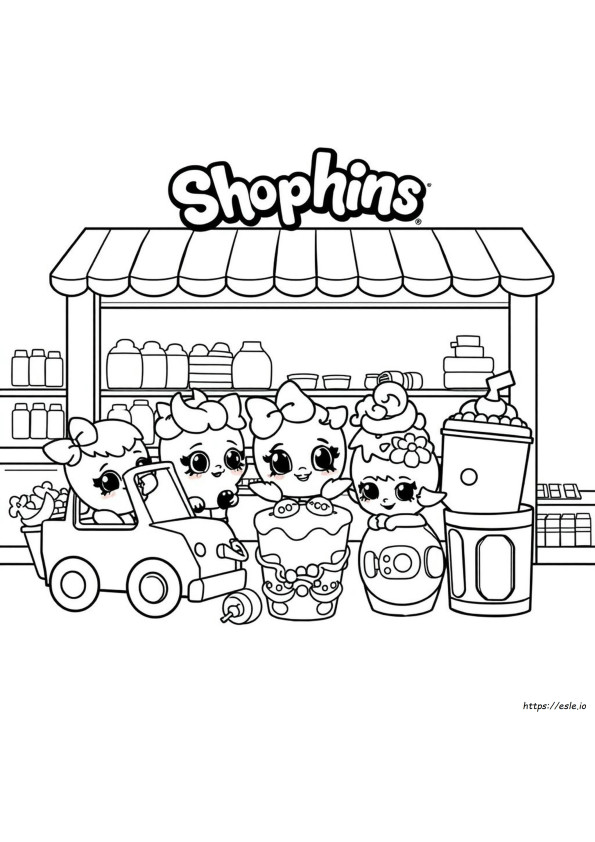 Coloring Pages For Shopkins