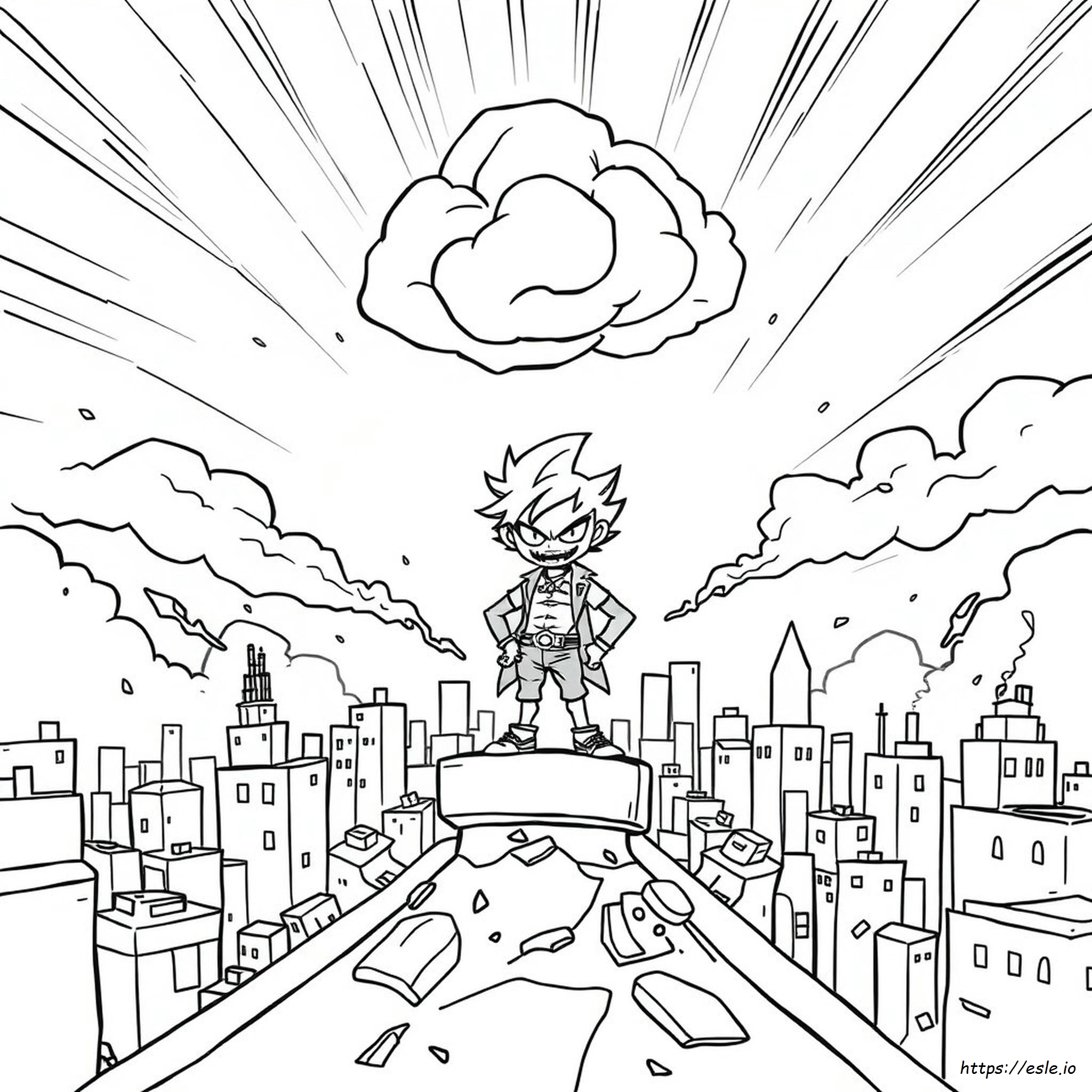 Dibujos De Deku Villano Para Colorear