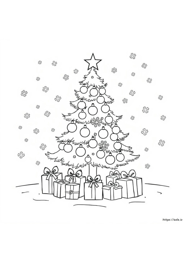 Christmas Multiplication Coloring
