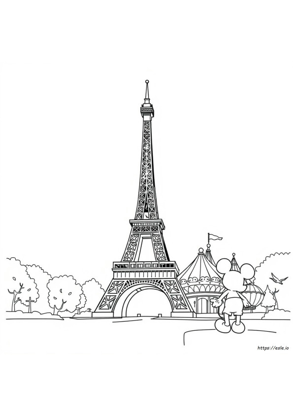 Disneyland Paris Disegni Da Colorare