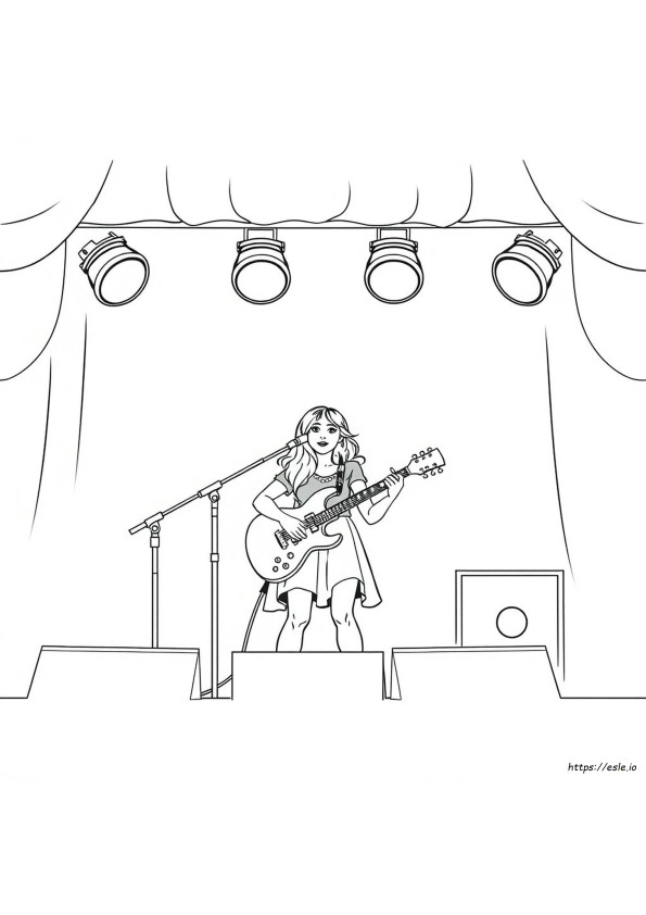 Sabrina Carpenter Coloring