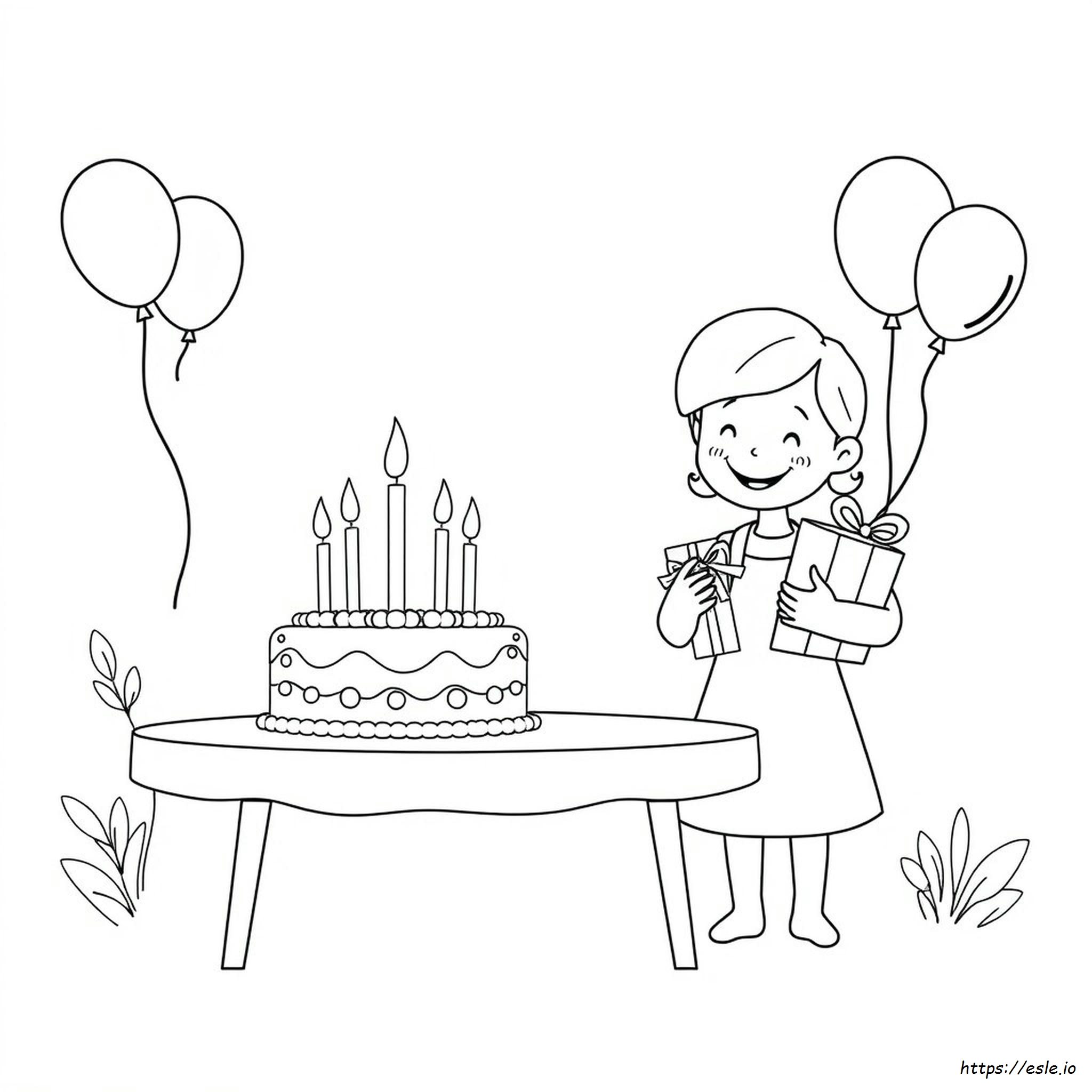 Alles Gute Zum Geburtstag Oma Ausmalbilder
