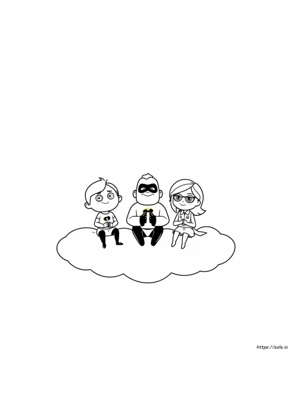Printable Inside Out Characters Coloring Pages Anxiety