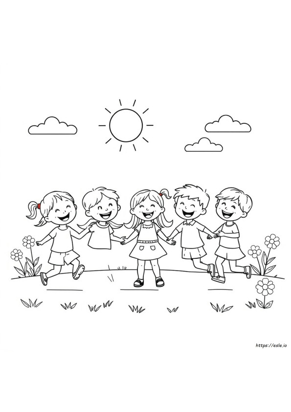 Coloriages Jaunes Pour La Maternelle