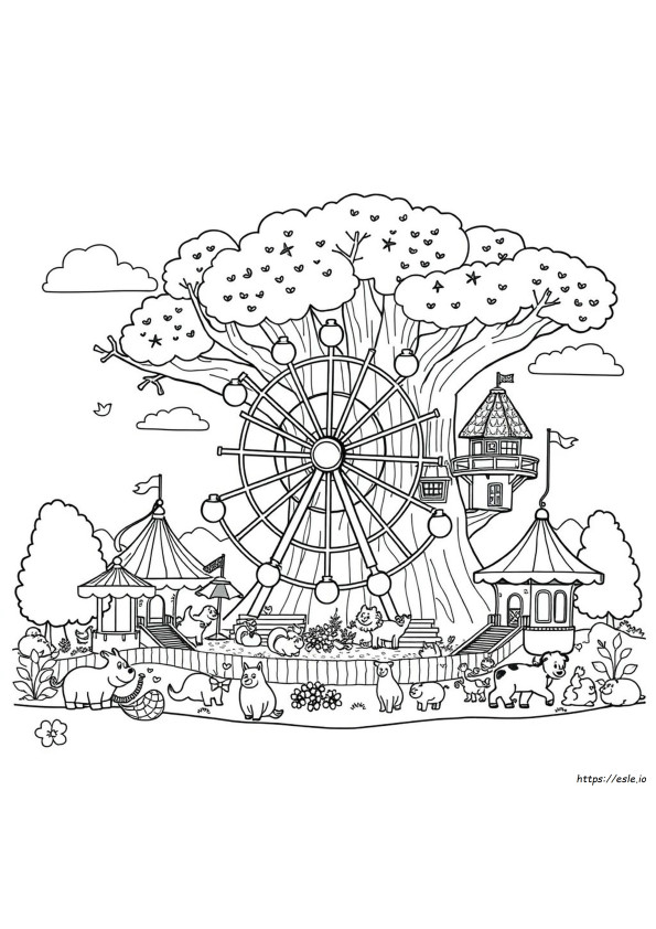 Wonder Park Coloring Pages