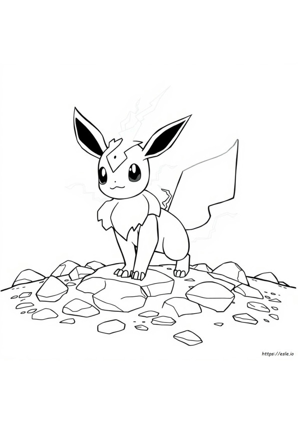 Electabuzz Coloring Page
