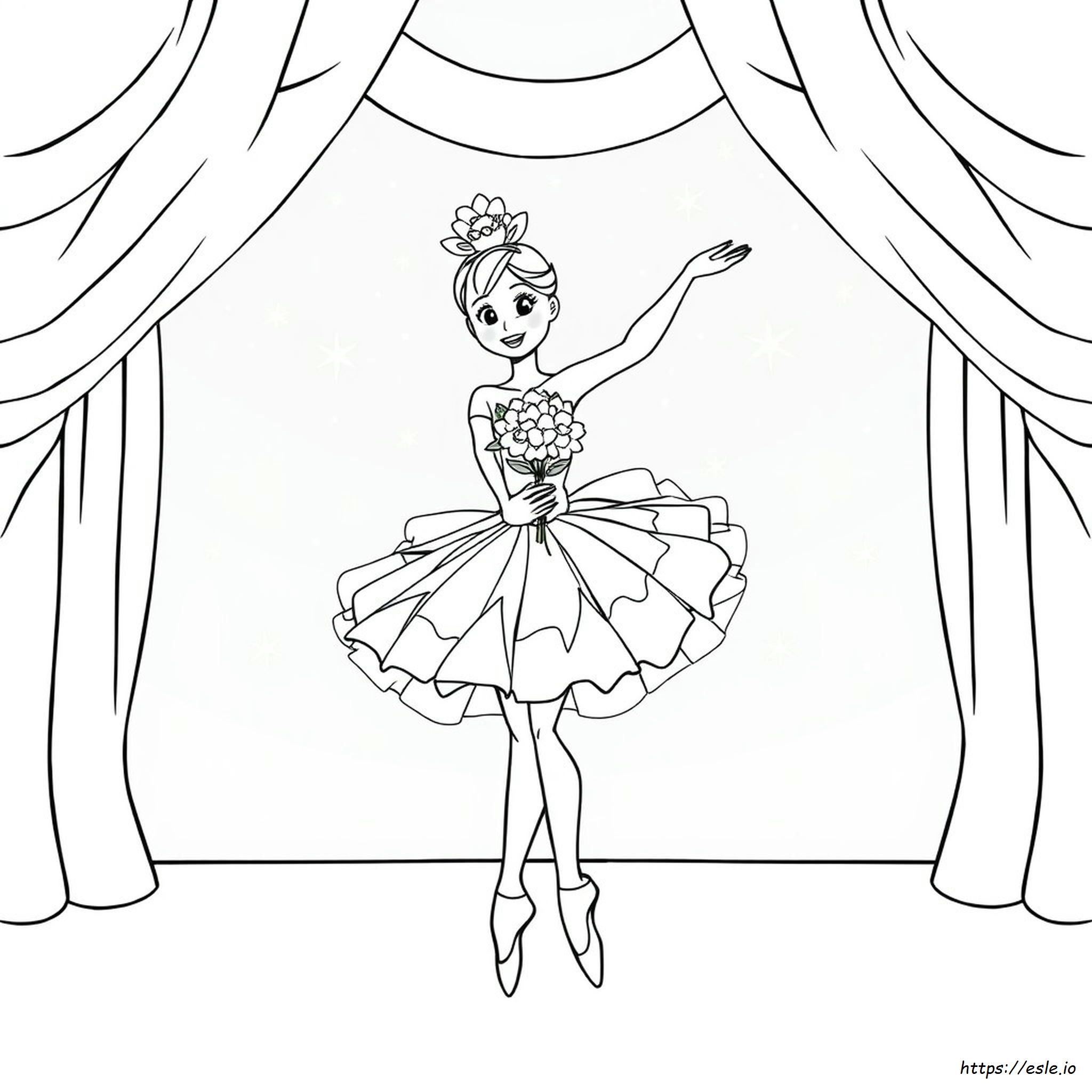 Coloriages Ballerine Shimmer Et Shine À Imprimer
