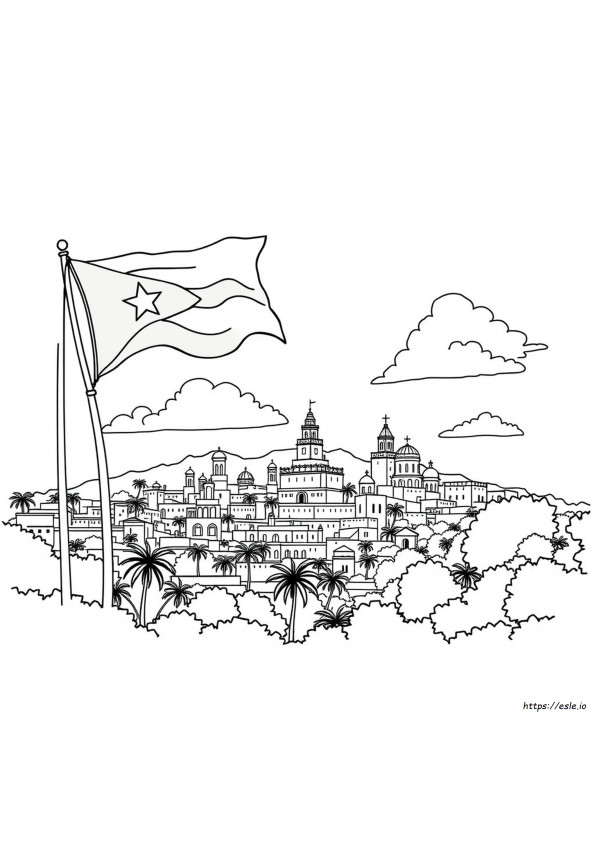Free Coloring Pages Of Puerto Rico