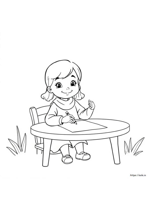 Mary Colouring Sheet