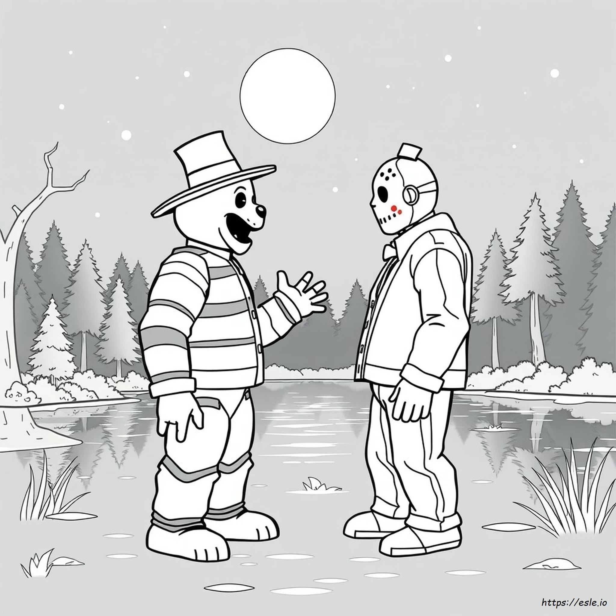 Freddy Vs Jason Värityskuvat