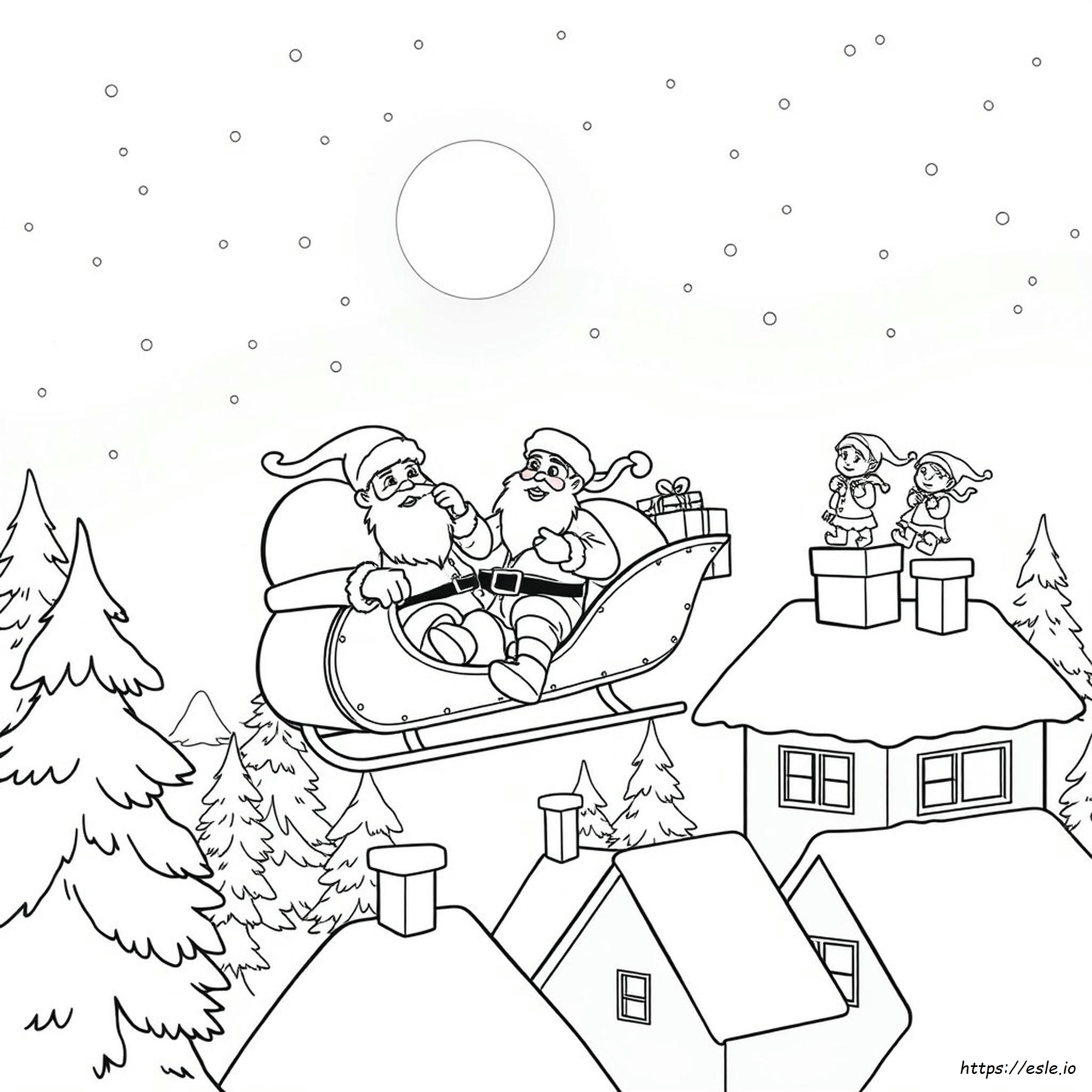 Kerst Kronieken Kleurplaten kleurplaat