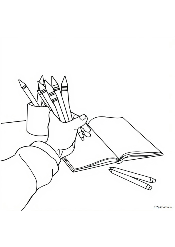Hand Coloring Sheets