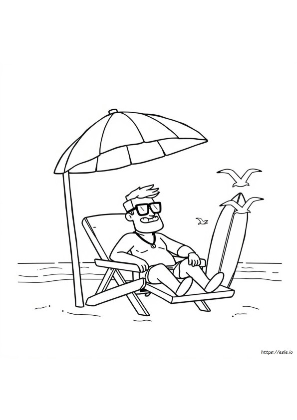 Chill Guy Coloring