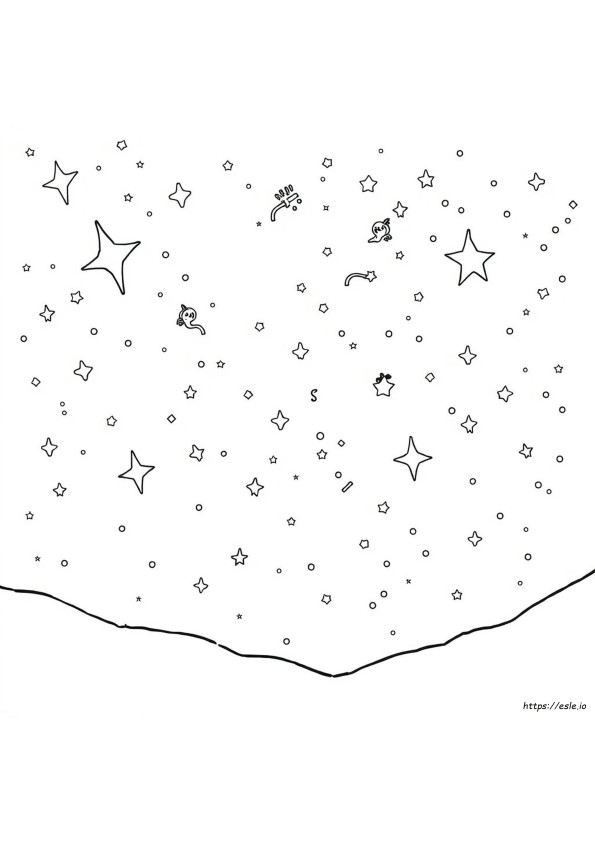 Costellazioni Stellari Da Colorare