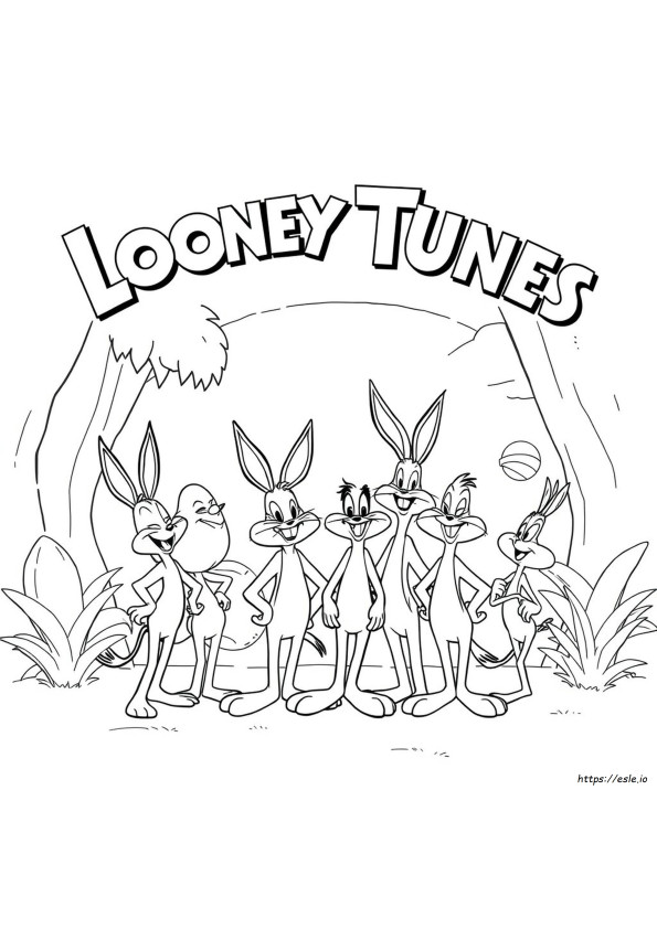 Looney Tunes Colouring Book