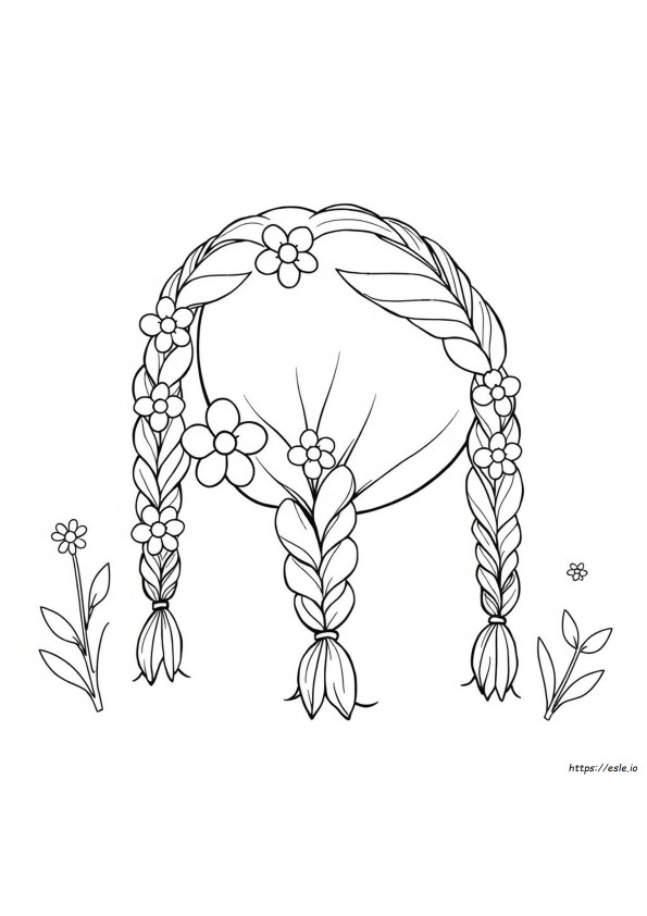 Coloring Pages Of Hair