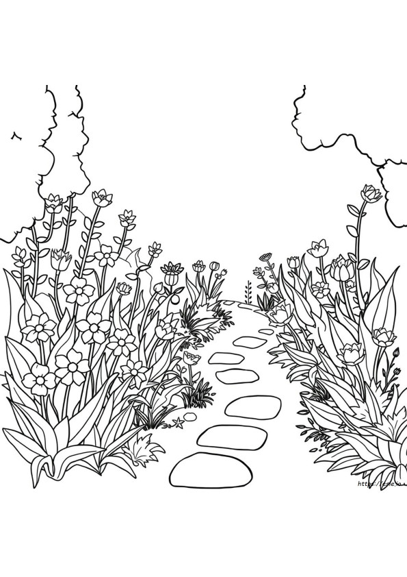 Garden Coloring Pages Pdf