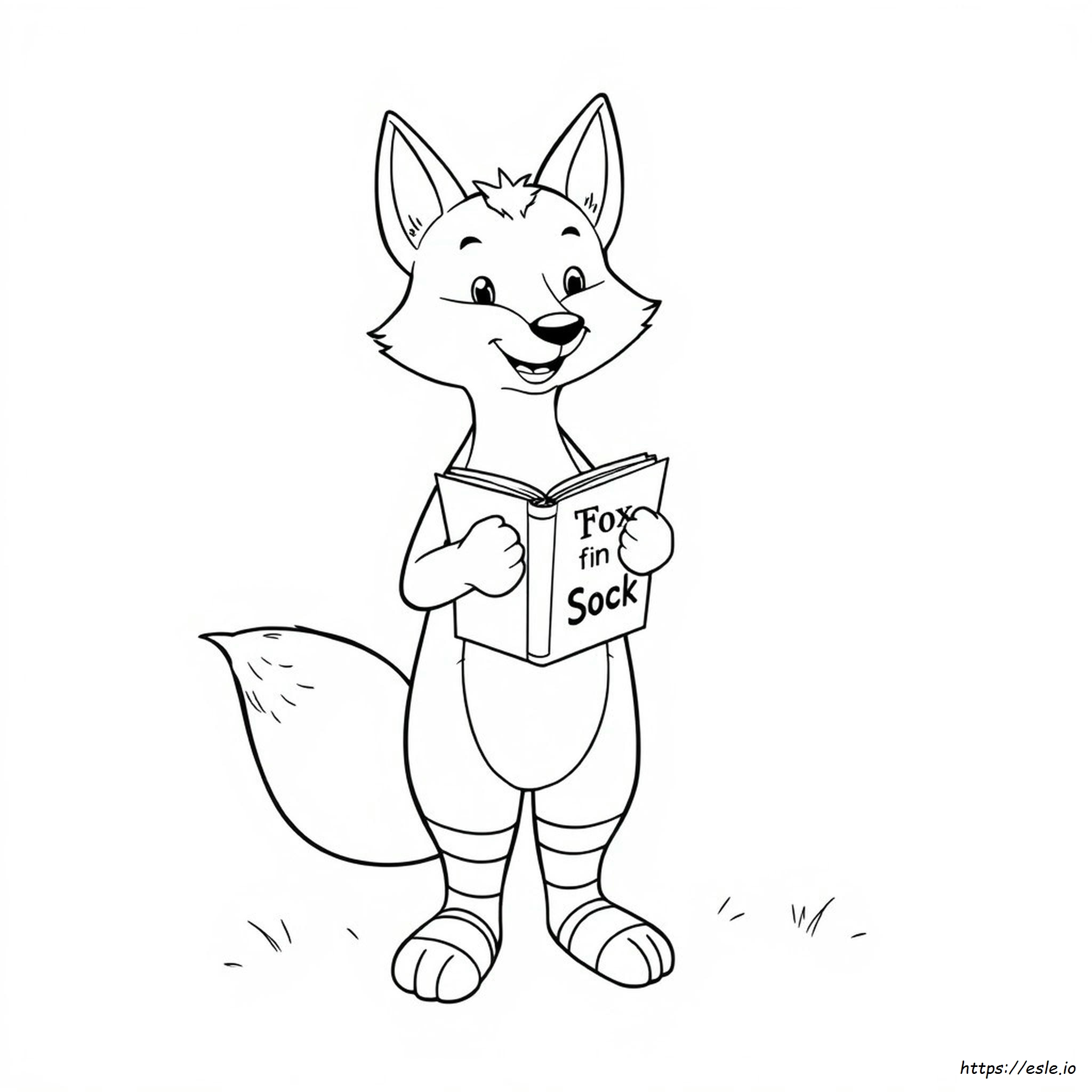 Free Printable Fox In Socks Coloring Pages