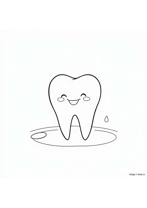 Dente Da Colorare