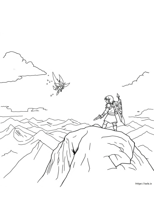 Ganon Zelda Breath Of The Wild Coloring Pages