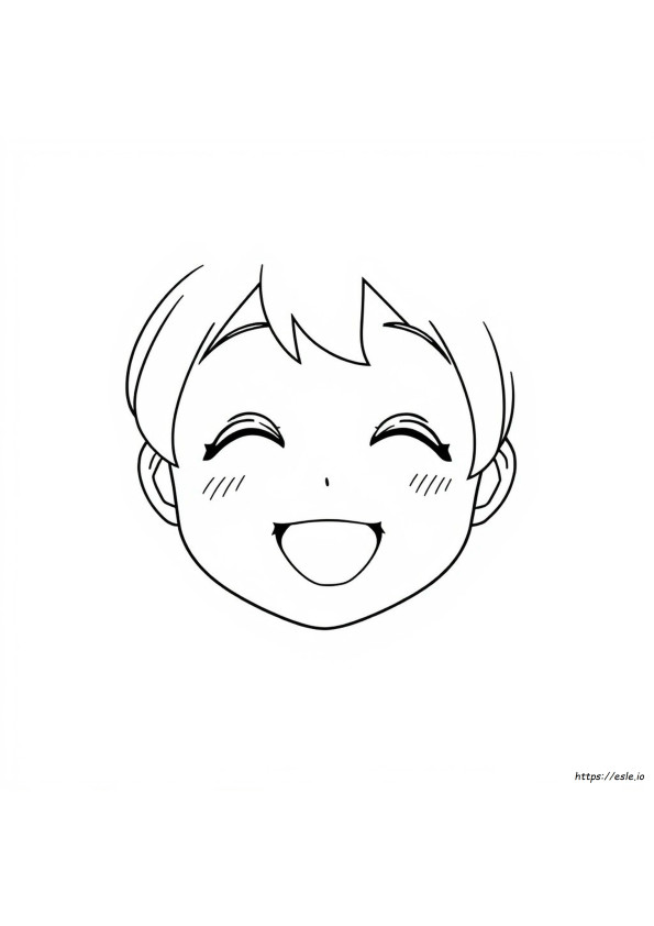 Volto Anime Da Colorare